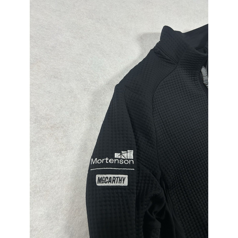 Lululemon WaffleKnit Half Zip Mens M Black Oakland Athletics MLB Baseball Jacket - Picture 4 of 9